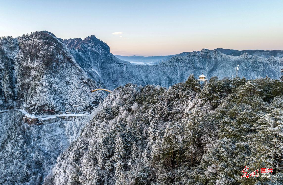 初春雾凇美 冰雪引游客 第 3 张